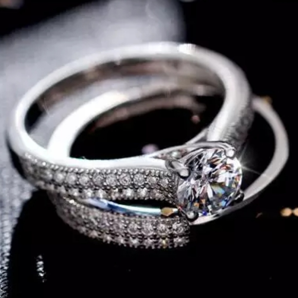 Bridal Wedding Rings - Picture 1 of 4